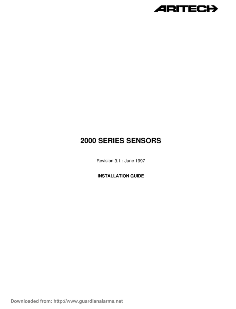 Aritech 2000 Series User manual