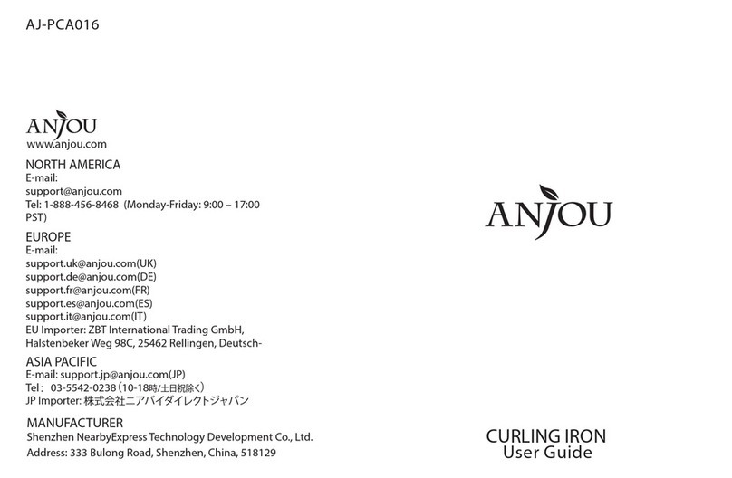Anjou AJ-PCA016 user guide