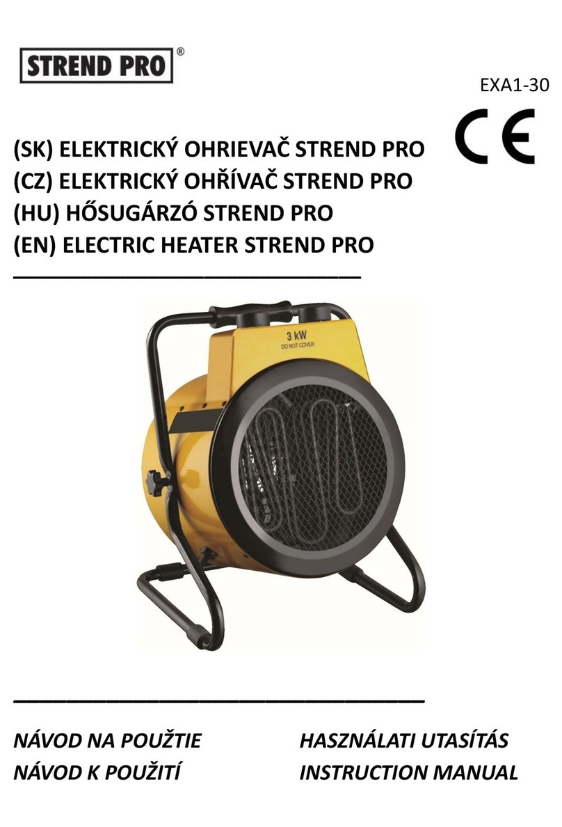 Strend Pro IFH-01 instruction manual