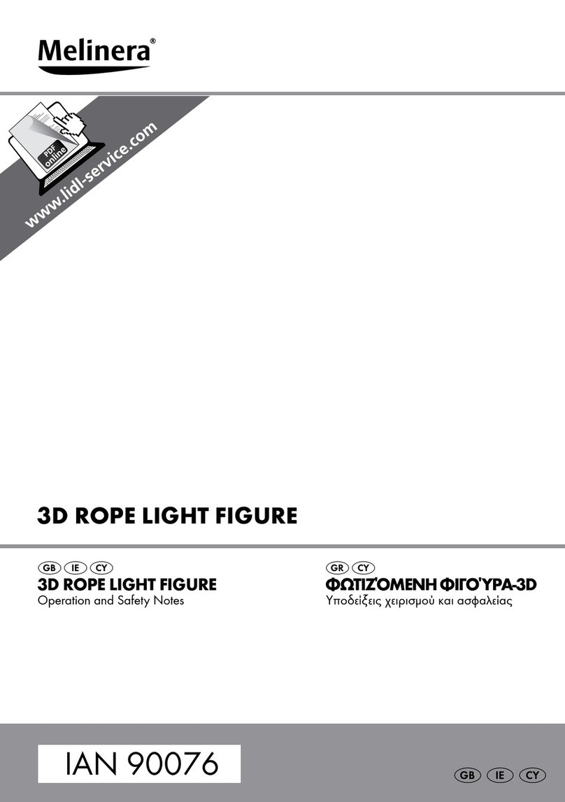 MELINERA 90076 User manual