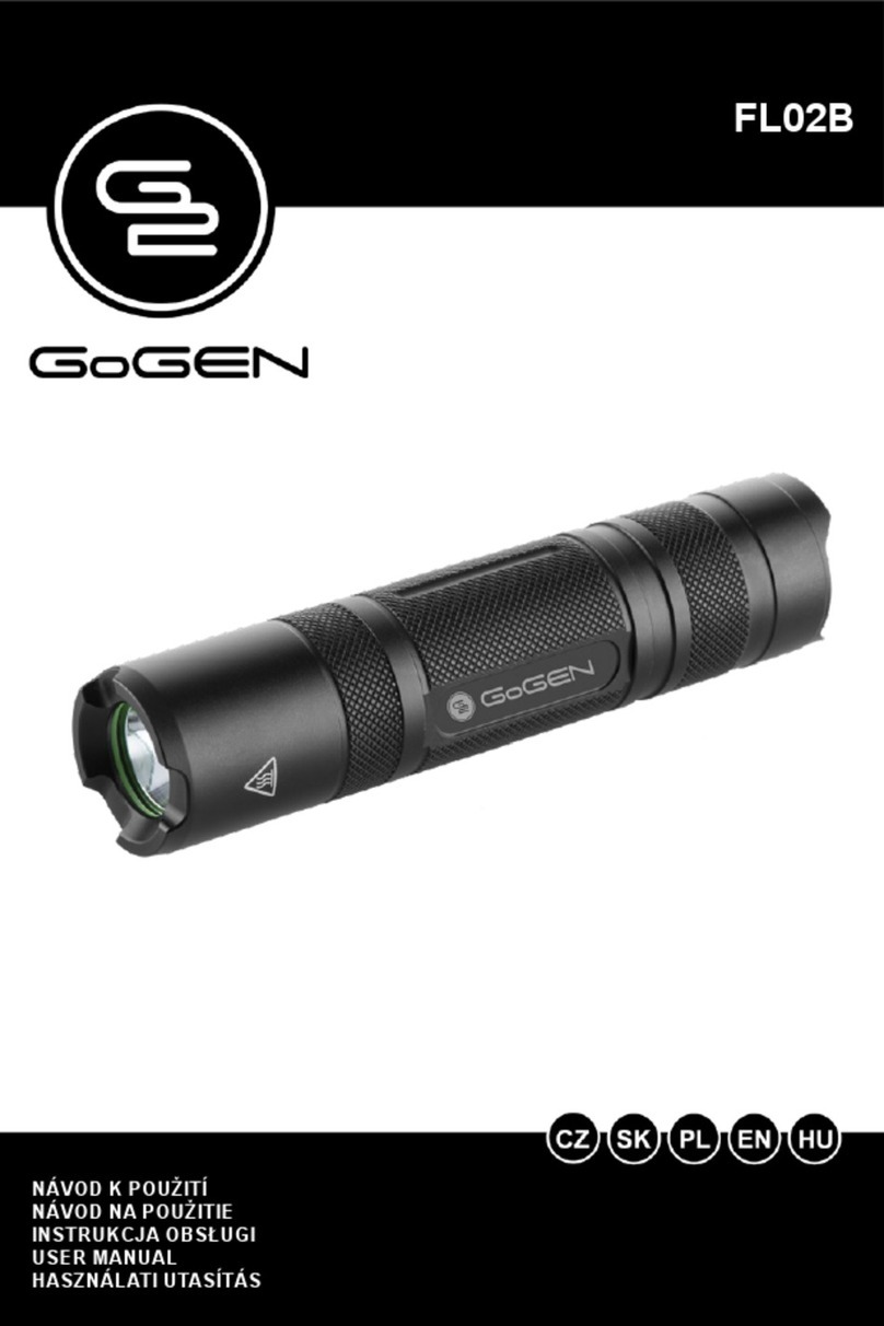 Gogen FL02B User manual