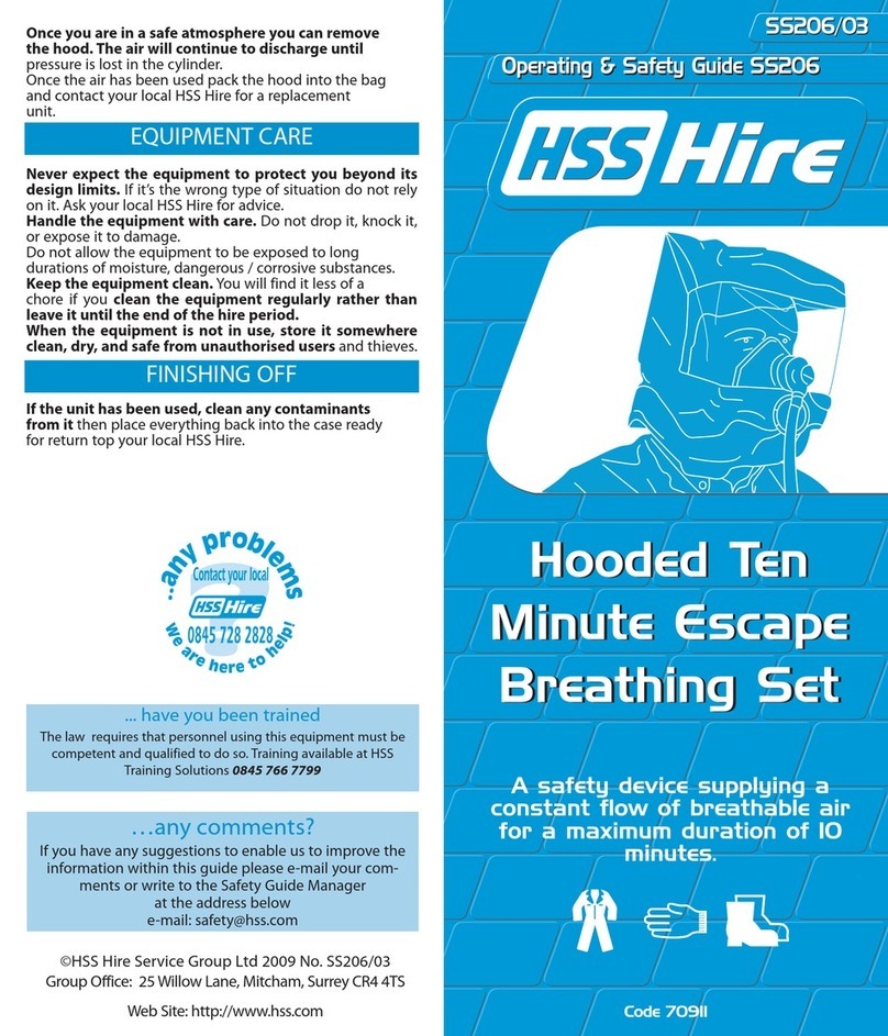 HSS Hire 70911 Operating & safety guide