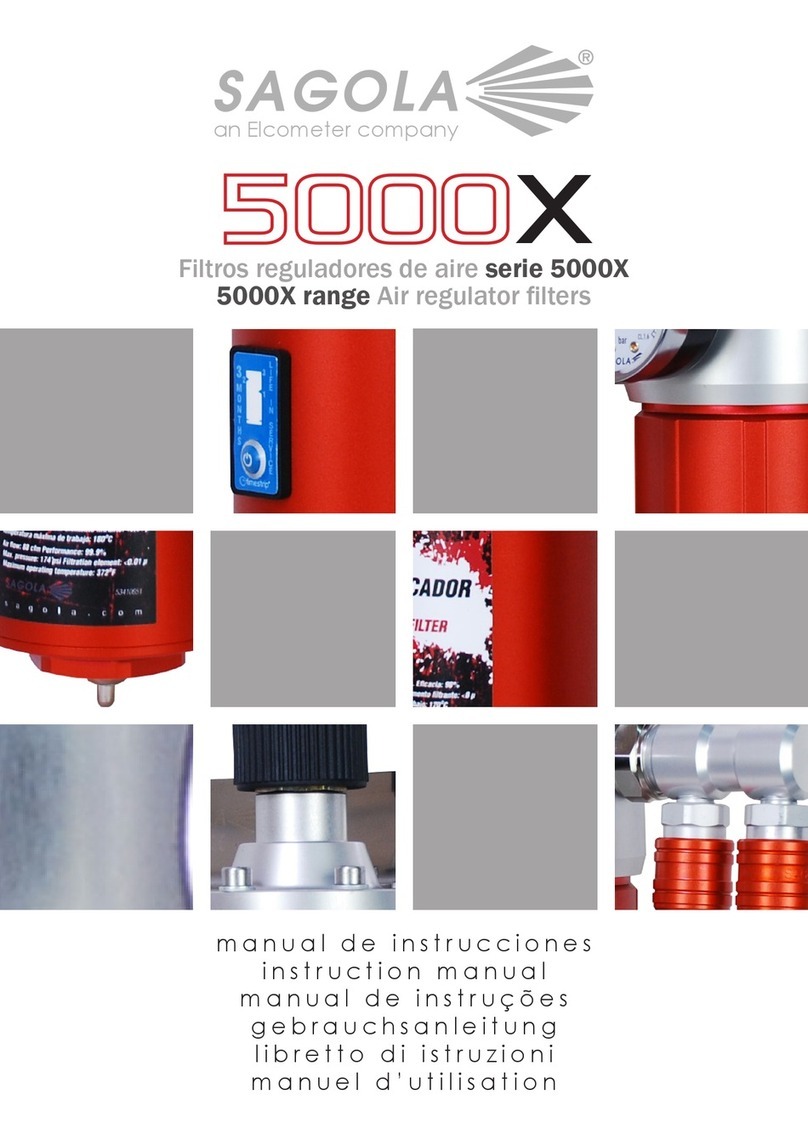 Sagola 5000X Series instruction manual