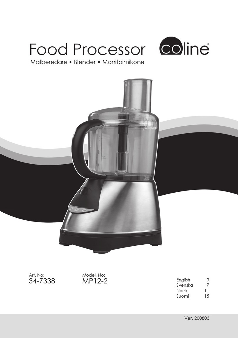 Coline MP12-2 User manual