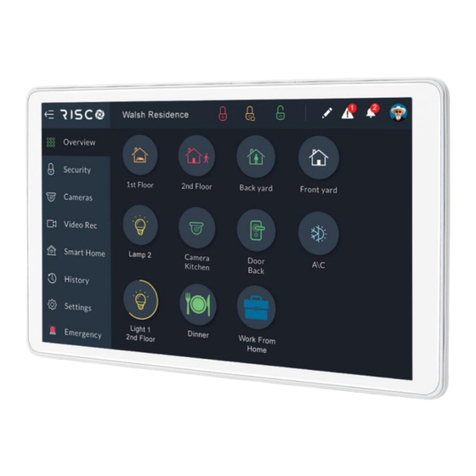Risco RisControl User manual Risco RisControl User manual