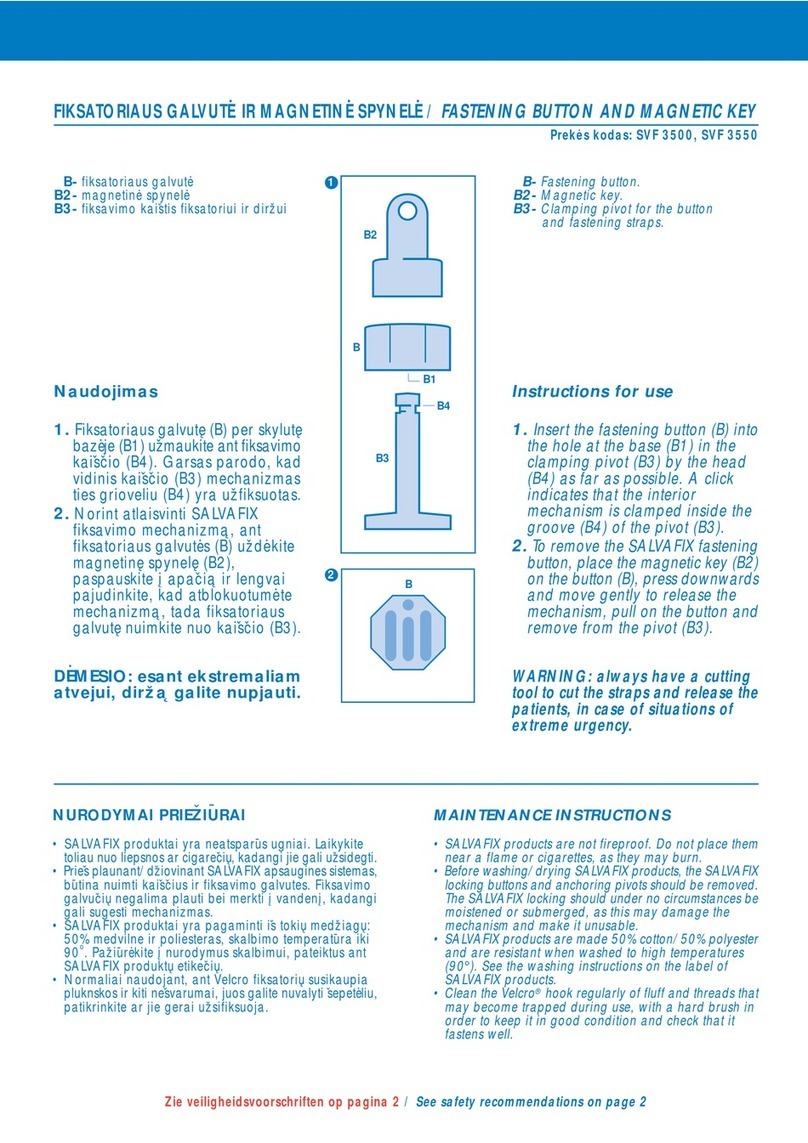 Medicare Salvafix Instructions for use Medicare Salvafix Instructions for use