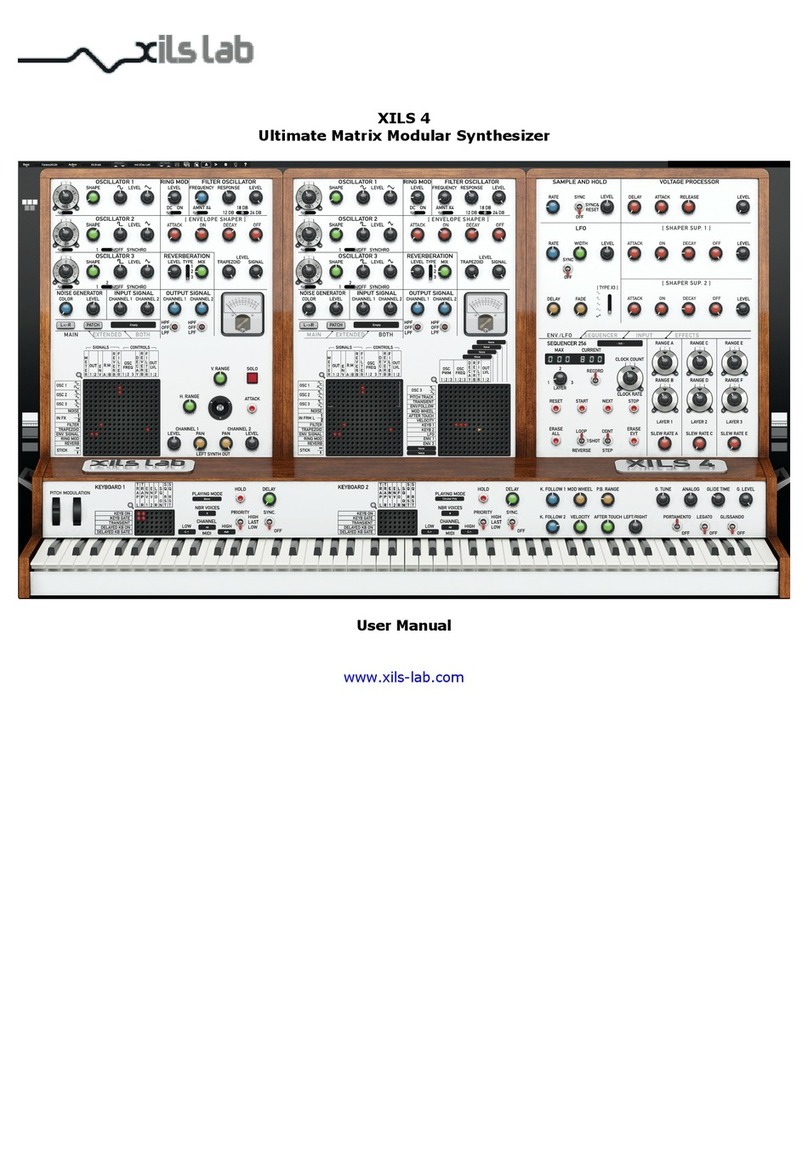 Xils lab XILS 4 user manual