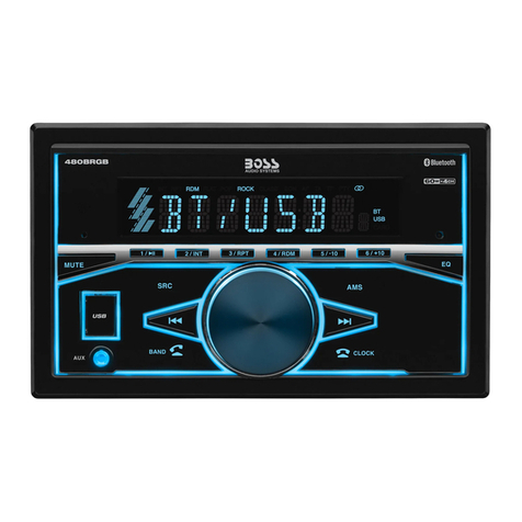 Boss Audio Systems 480BRGB quick start guide