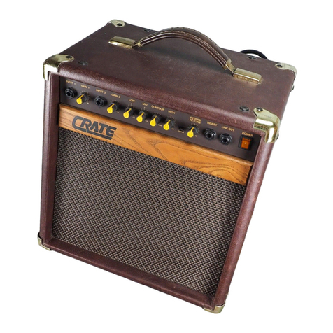 Crate CA30 User manual