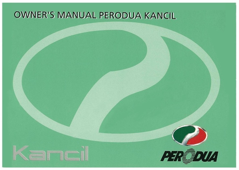 PERODUA Kancil owner's manual
