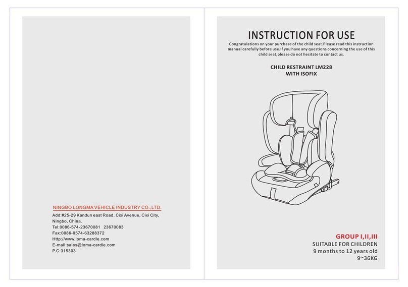 NINGBO LONGMA VEHICLE INDUSTRY LM228 Instructions for use