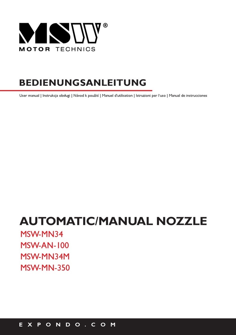 MSW Motor Technics MSW-MN34 User manual