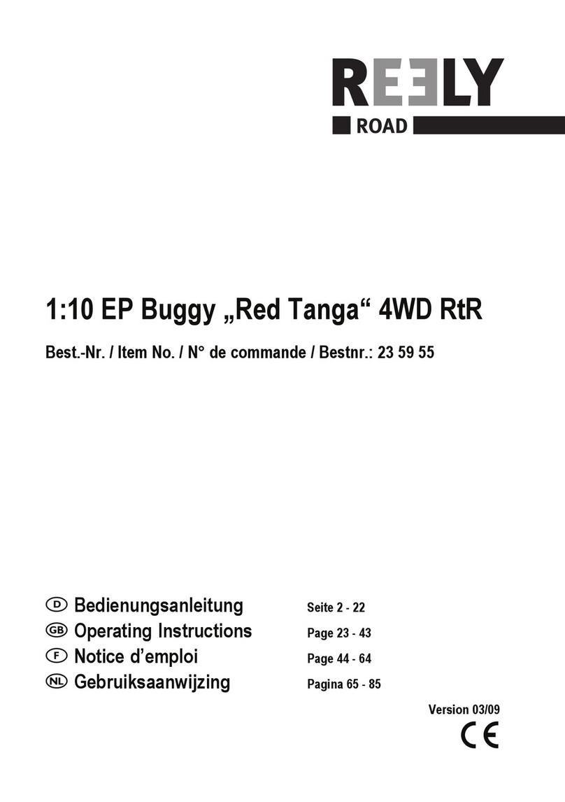 Reely Red Tanga 235955 operating instructions