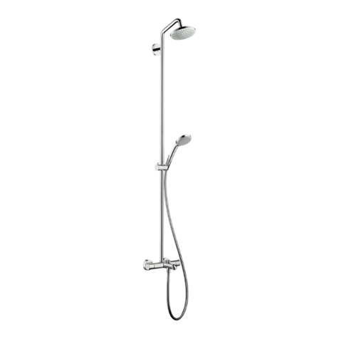 Hans Grohe Croma Showerpipe 27143000 Manual