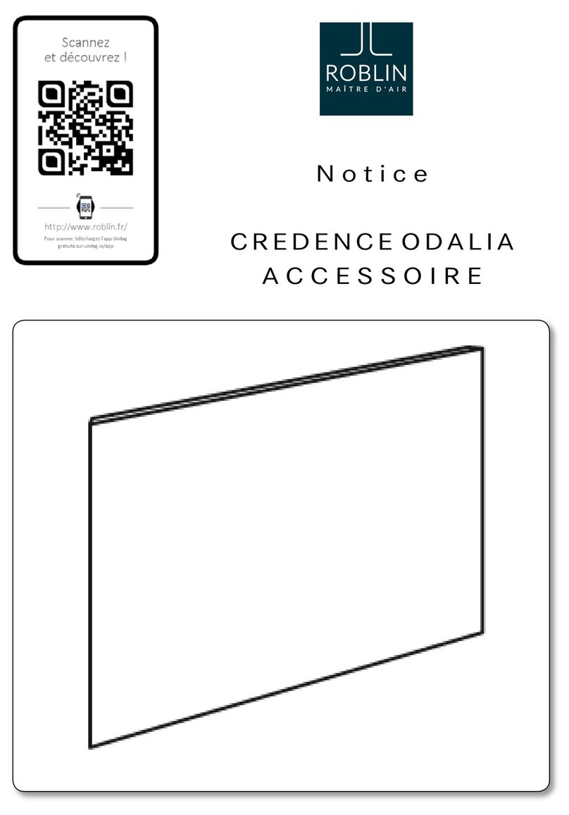 ROBLIN 112.0172.922 User manual