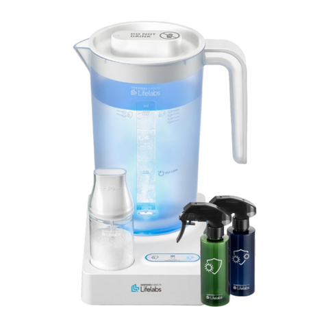 DH Lifelabs AQUASOLVO ASE-00WH07 User manual