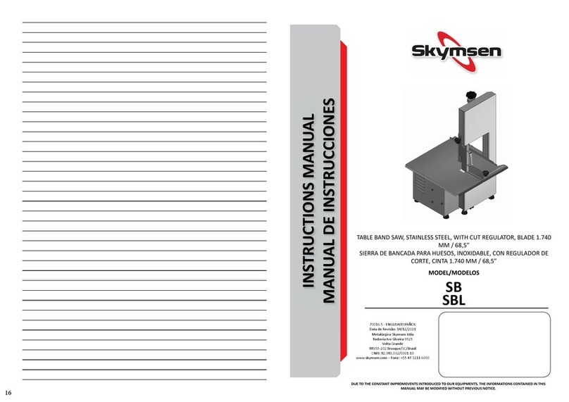 Skymsen SB User manual
