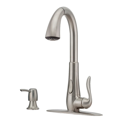 Pfister elevate ext 529 Series User manual Pfister elevate ext 529 Series User manual