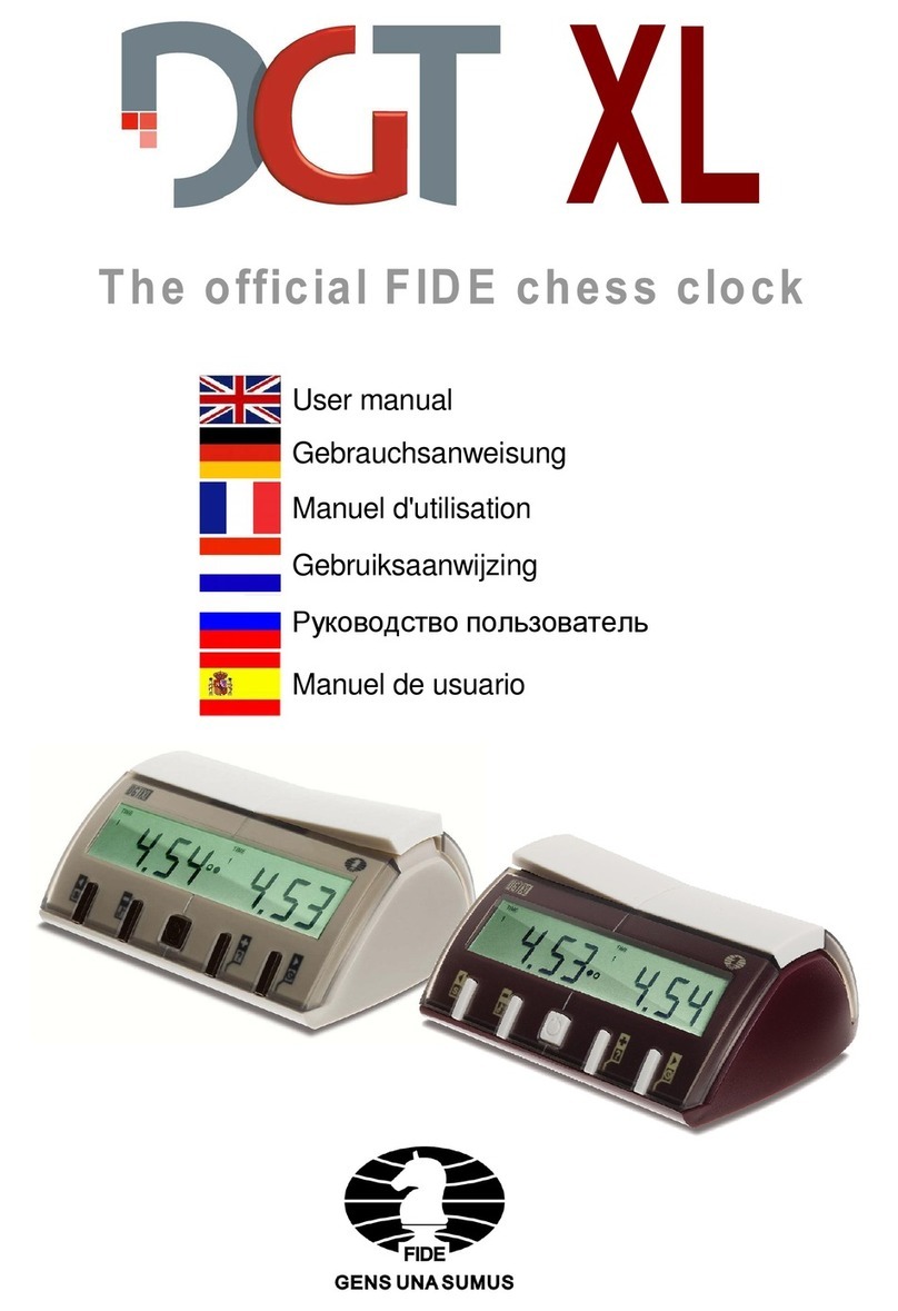 FIDE DGT XL user manual