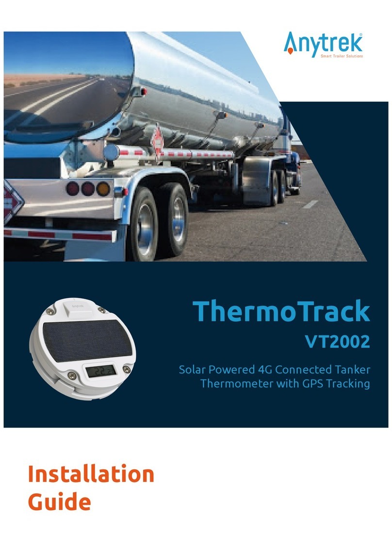 Anytrek ThermoTrack VT2002 installation guide