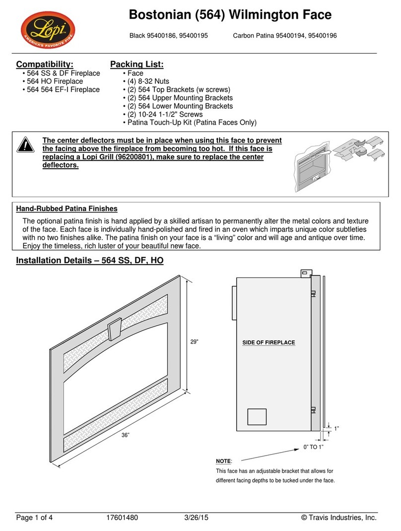 Lopi 95400186 quick start guide Lopi 95400186 quick start guide