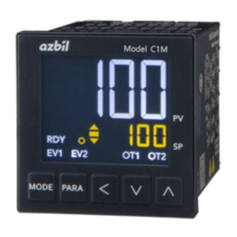Azbil SLPC1F User manual
