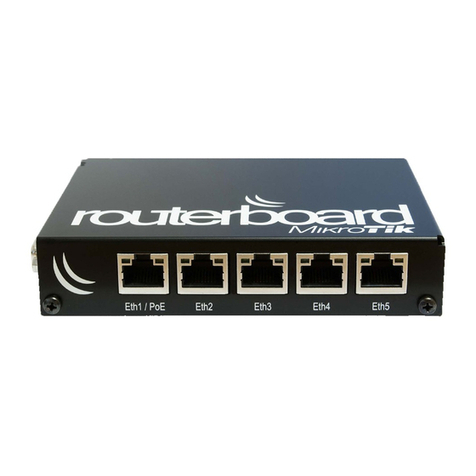 MikroTik RB450Gx4 User manual