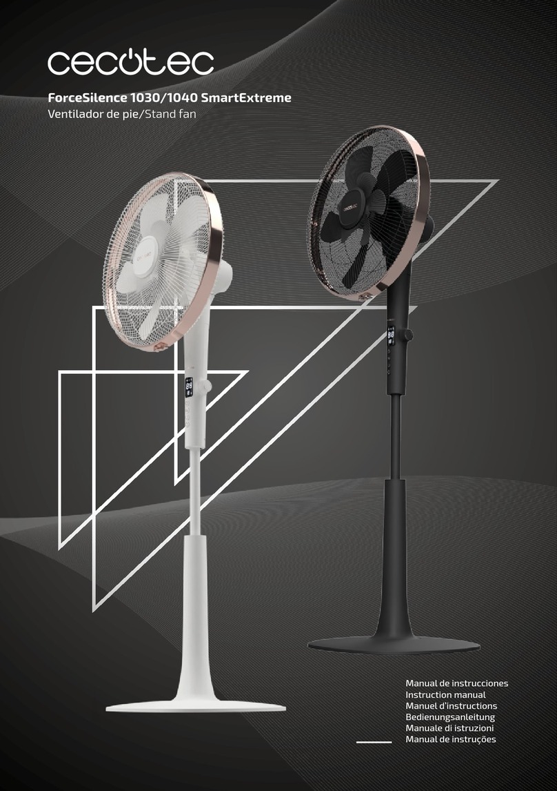 cecotec ForceSilence 1030 SmartExtreme User manual