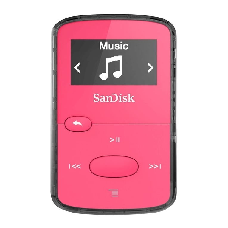 SanDisk Clip Jam User manual