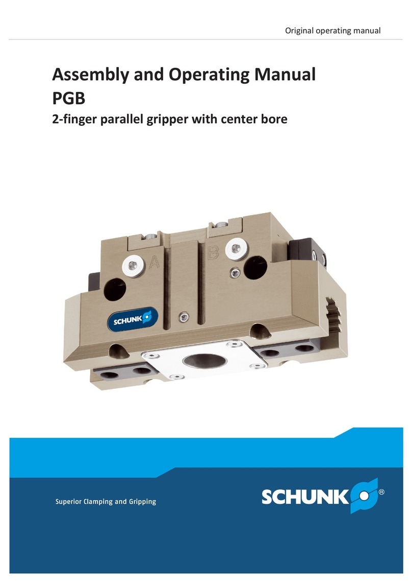 SCHUNK PGB Assembly and operating manual