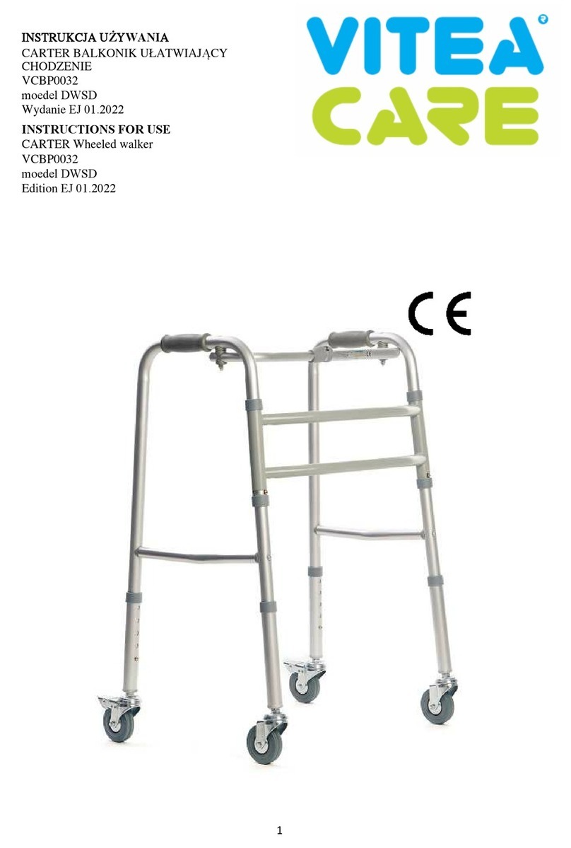 Vitea Care CARTER User manual