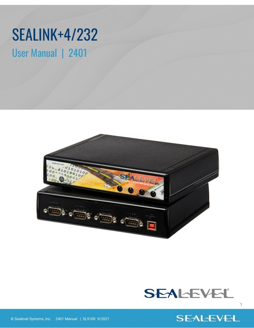 SeaLevel SeaLINK+4.232 User manual