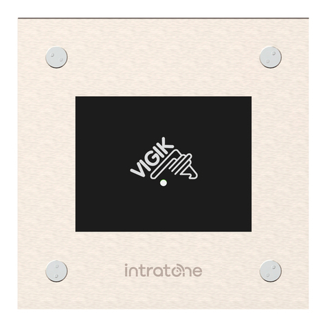 Intratone 04-0108 quick start guide