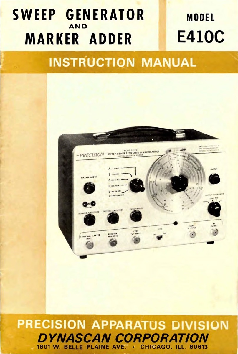 Dynascan Corporation E410C User manual