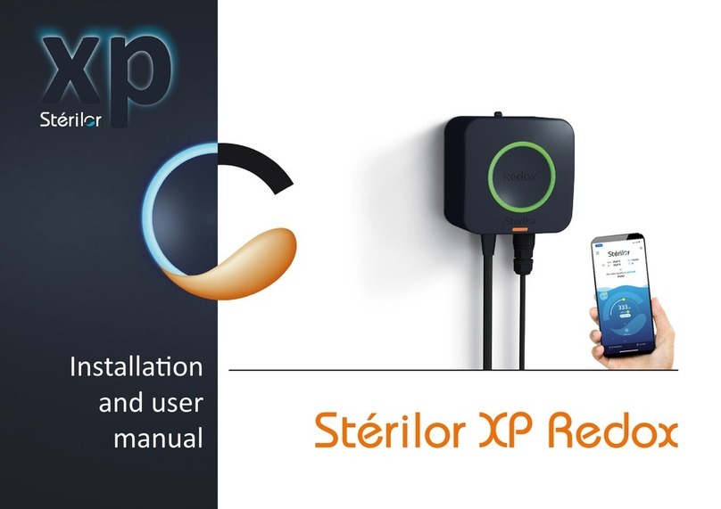Sterilor XP Redox Installation and user manual