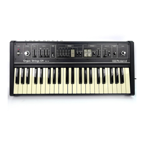 Roland RS-09 User manual