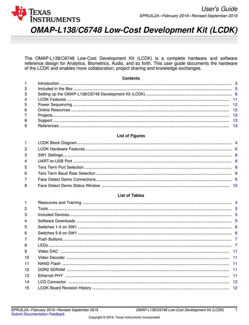 Texas Instruments OMAP-L137/C6747 user guide