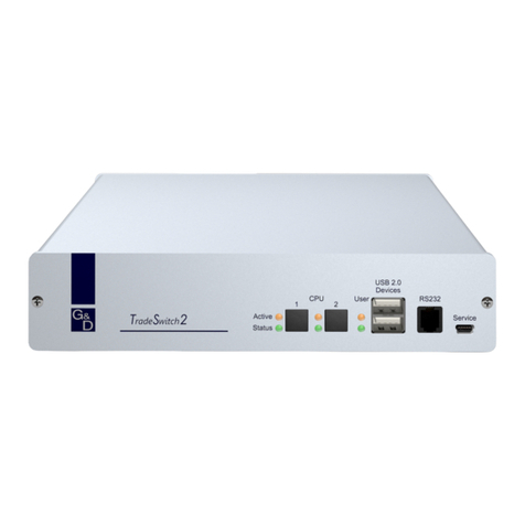 G&D TradeSwitch2-USB Assembly, installation and operation manual