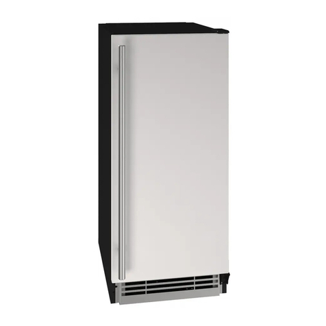 U-Line UHCP115-SS01A Installation manual