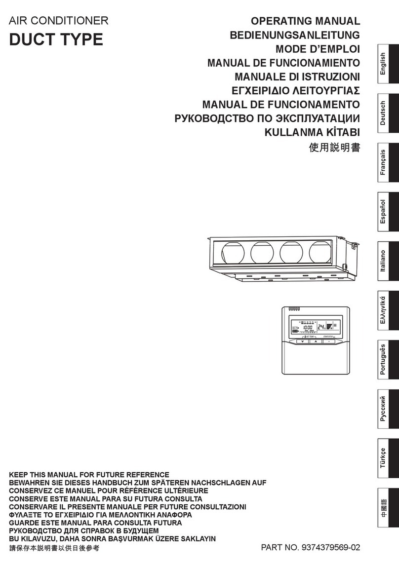 Fujitsu RDG24LMLA User manual