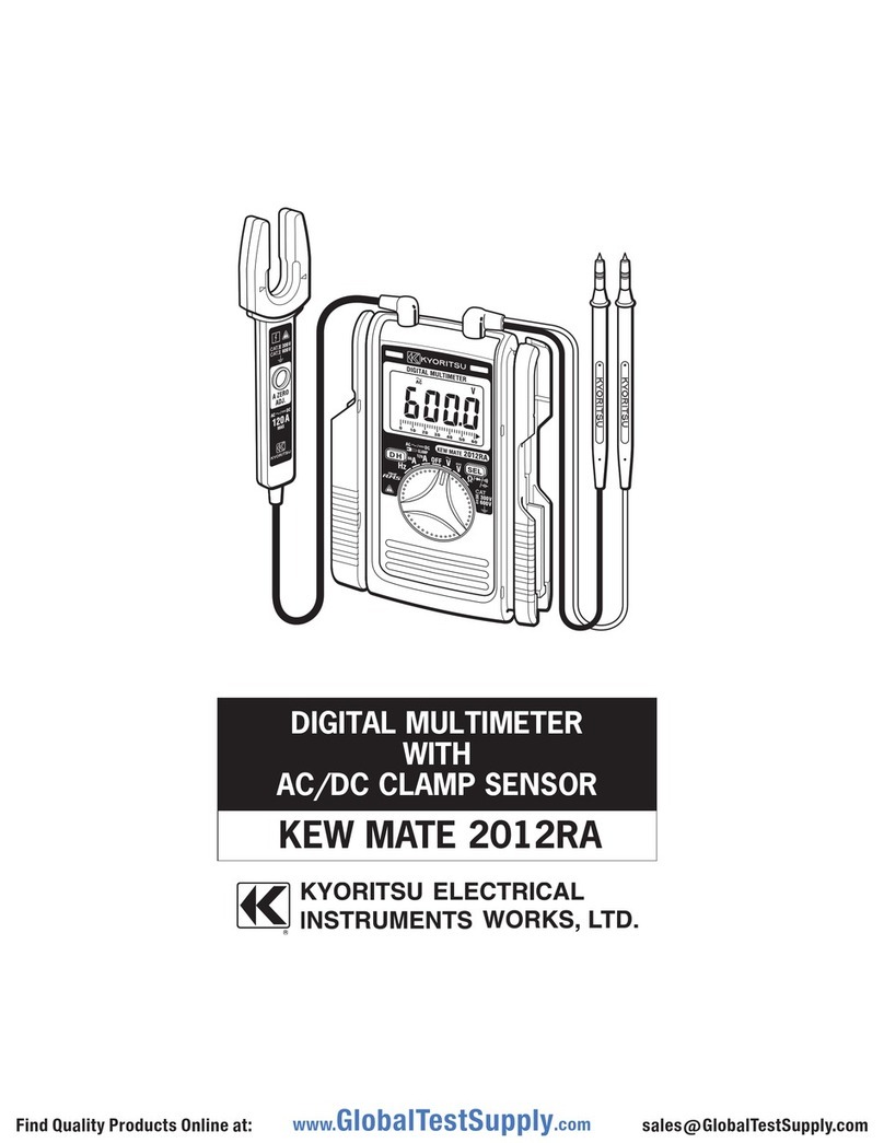 KYORITSU KM2012RA User manual KYORITSU KM2012RA User manual