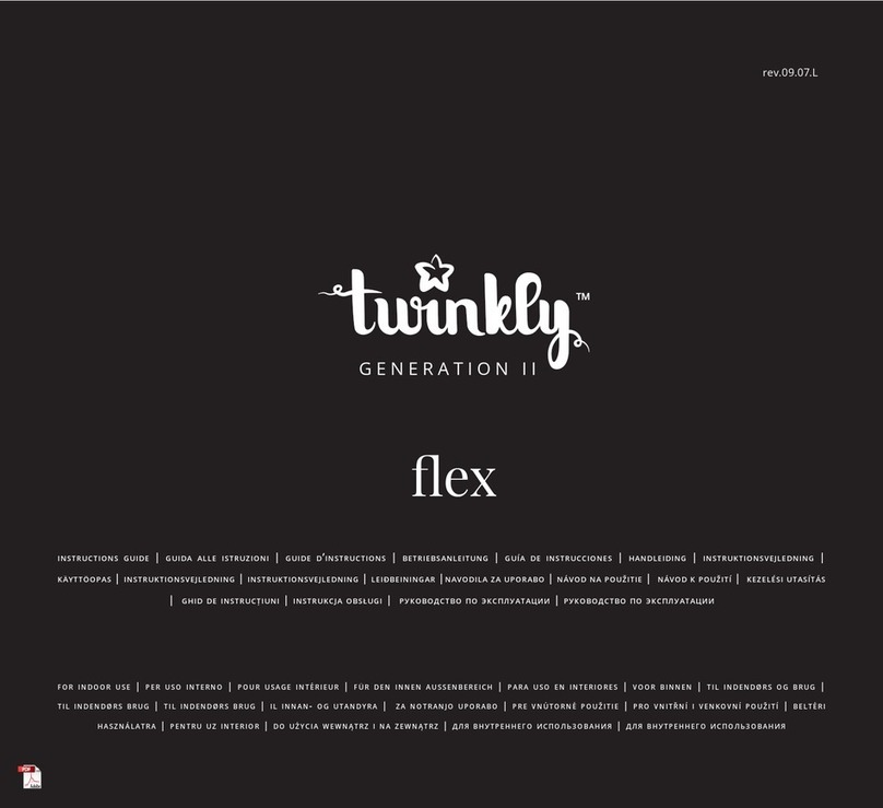 Twinkly TWFL200STW-WEU Manual