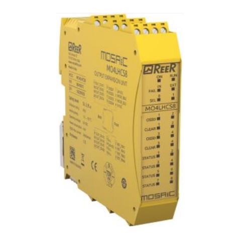 Reer Mosaic MO4LHCS8 Quick installation guide