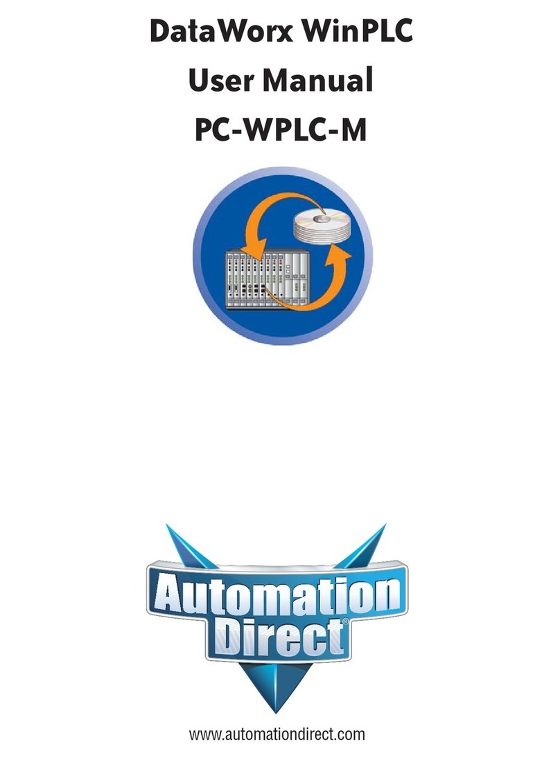 AutomationDirect DataWorx WinPLC user manual AutomationDirect DataWorx WinPLC user manual