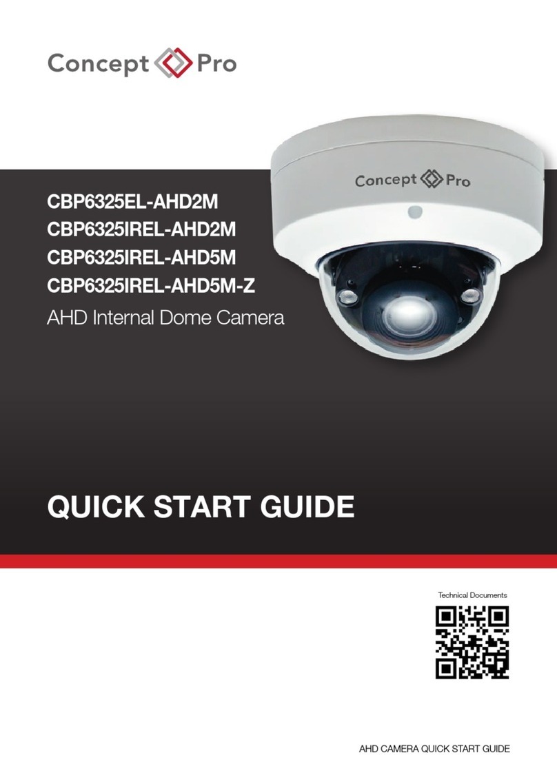 Concept Pro CBP6325EL-AHD2M User manual Concept Pro CBP6325EL-AHD2M User manual