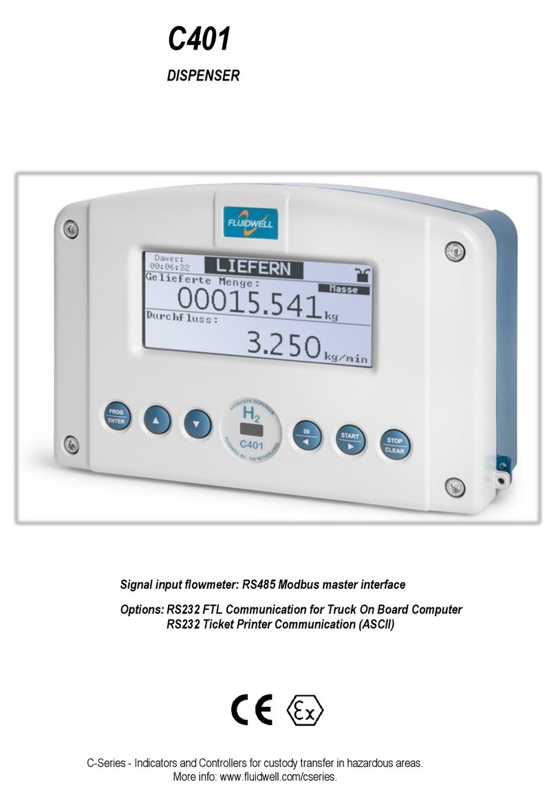 Fluidwell C401 manual
