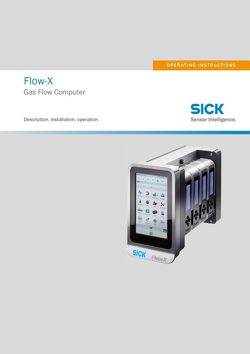 SICK Flow-X operating instructions