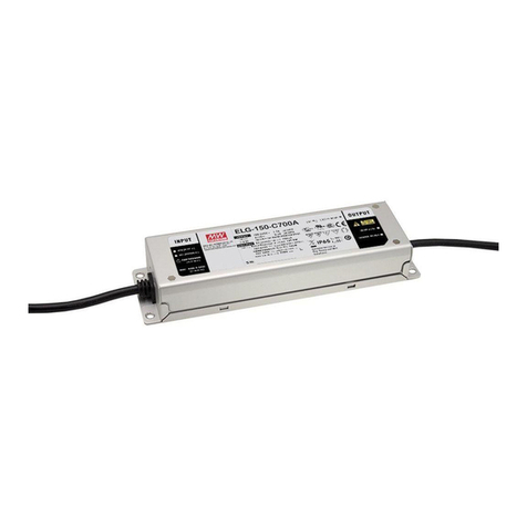 Meanwell ELG-150-C Series User manual