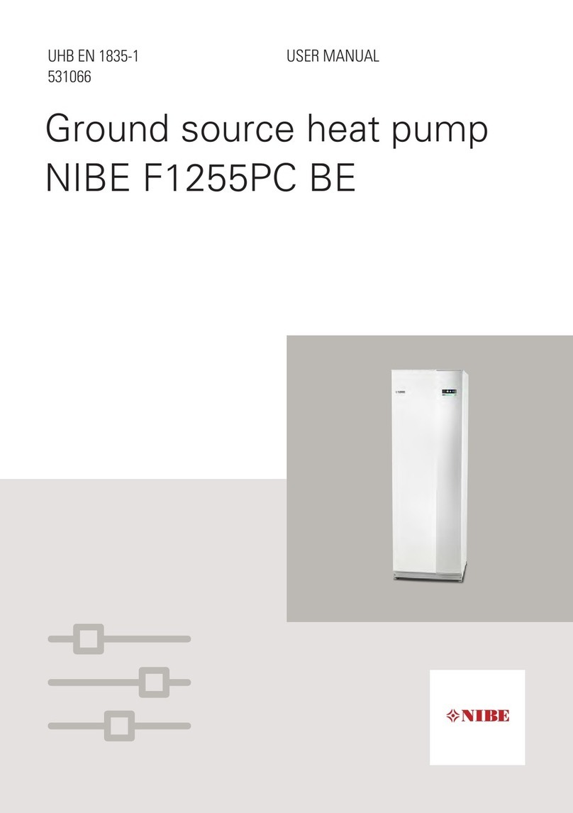 Nibe F1255PC BE user manual