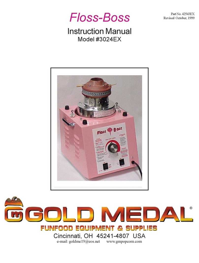 Goldmedal Floss-Boss 3024EX User manual